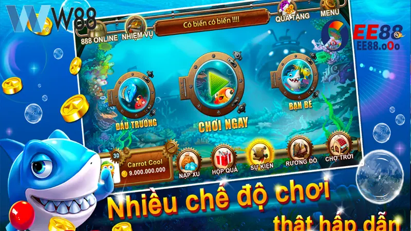 EE88 nơi thể hiện đẳng cấp của người chơi bắn cá