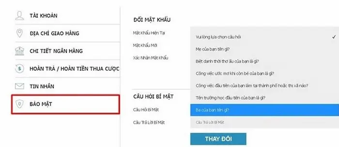 Do bạn cung cấp thông tin khi đăng ký không chính chủ