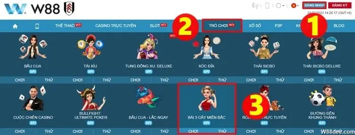 Hướng Dẫn Cách Chơi 3 Cây Miền Bắc FB88 Luôn Thắng