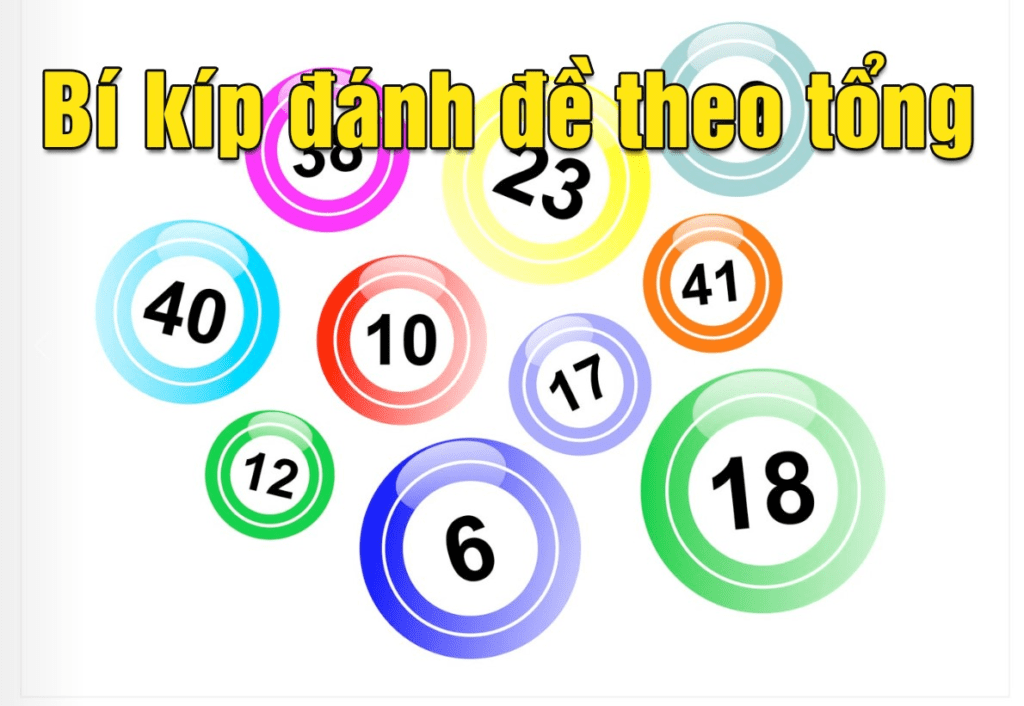 Tổng đề là gì – Cách tính tổng đề dễ ăn nhất cho anh em lô đề