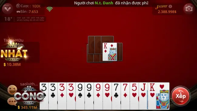 game bài Tiến lên miền nam