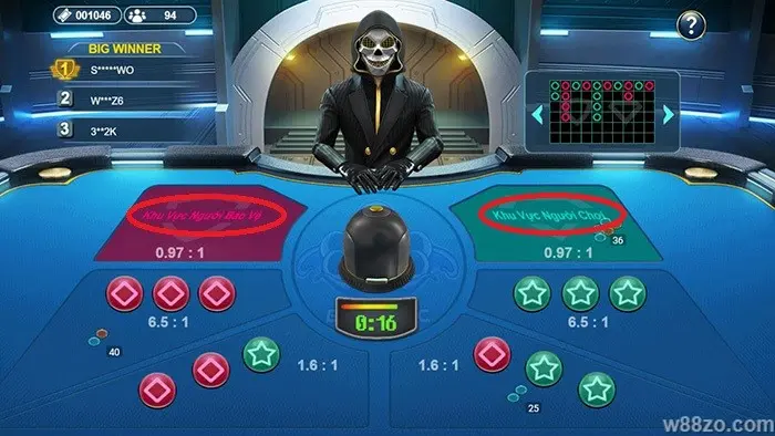 Quy định chơi game bạch tuộc