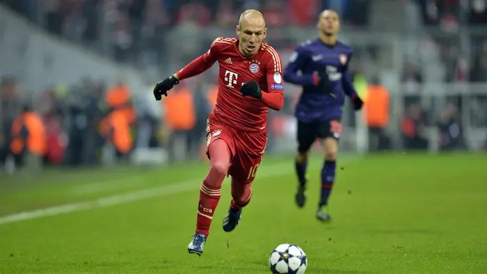 Arjen Robben – 37km/h