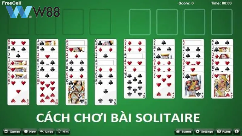 nguyen tac co ban khi choi solitaire