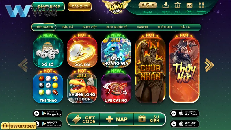 top nha cai no hu uy tin hien nay